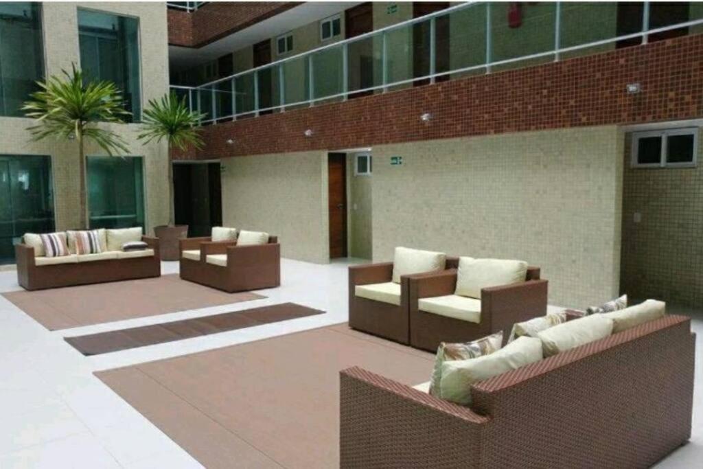 Flat Bello Plaza - Piscina Com Vista Da Orla Cabedelo Esterno foto