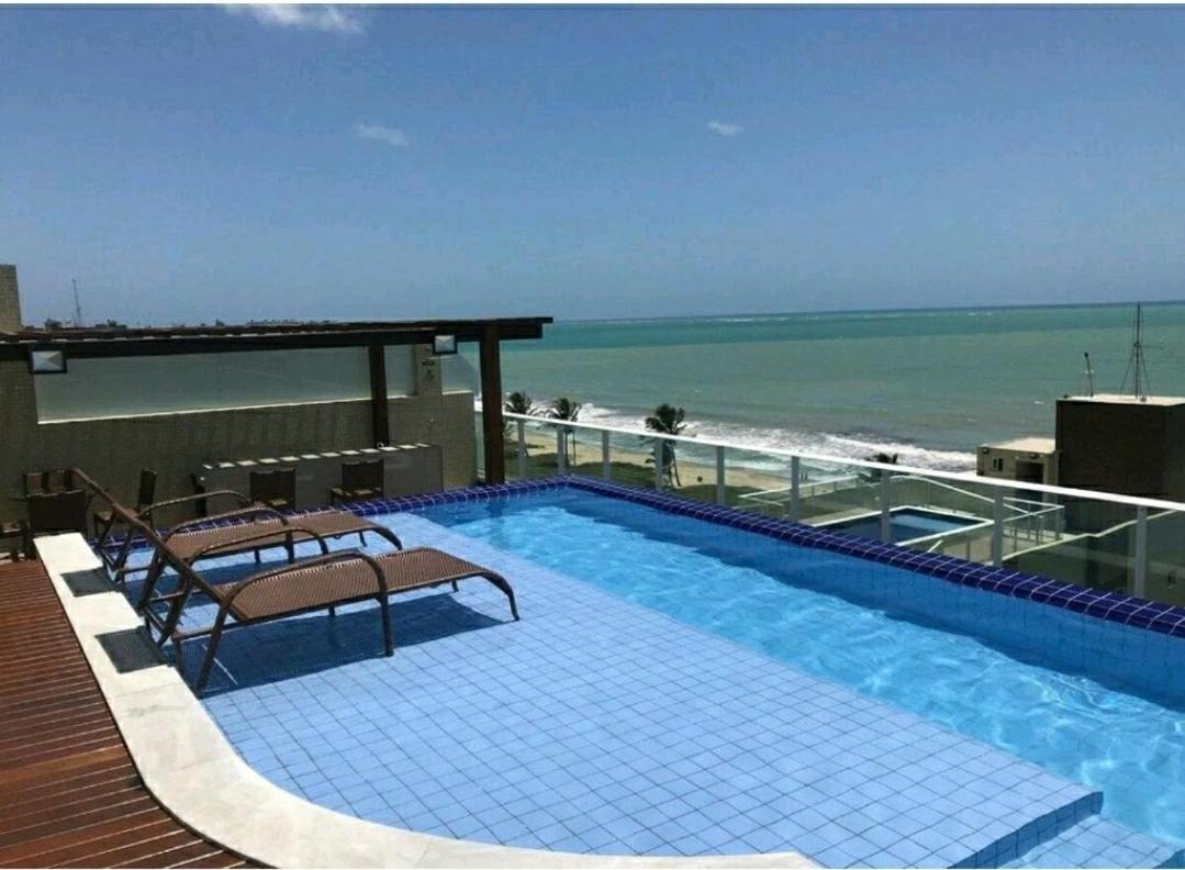 Flat Bello Plaza - Piscina Com Vista Da Orla Cabedelo Esterno foto